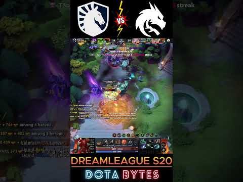Team Liquid vs Team Spirit 🙌 | Dream League Season 20 | Group Stage 🔥 #dota2 #shorts
