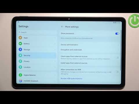 How to Clear Credentials in Huawei Matepad 10 4 2022 - Access Credentials