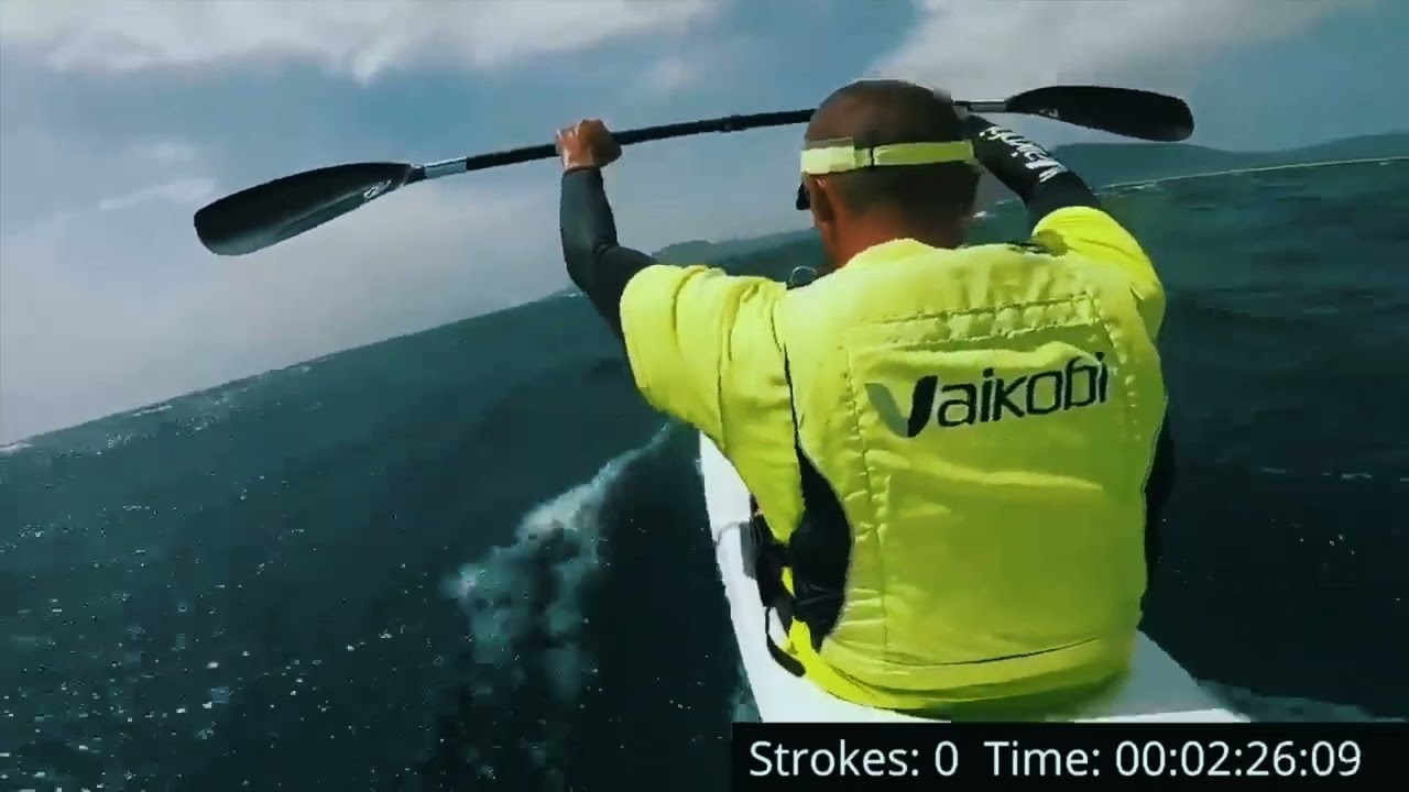 4 MIN DOWNWIND SURFSKI NO STROKES