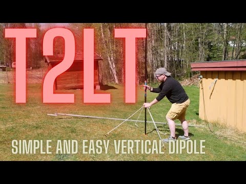 The Easiest Vertical Dipole Ever!