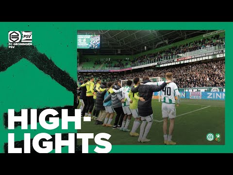 𝐖𝐚𝐭 𝐞𝐞𝐧 𝐰𝐞𝐝𝐬𝐭𝐫𝐢𝐣𝐝 🤯 Highlights: FC Groningen - PSV