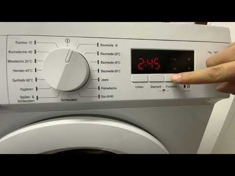 Amica WA 474020 undercounter washing machine. Initial setup, programs, and additional functions.