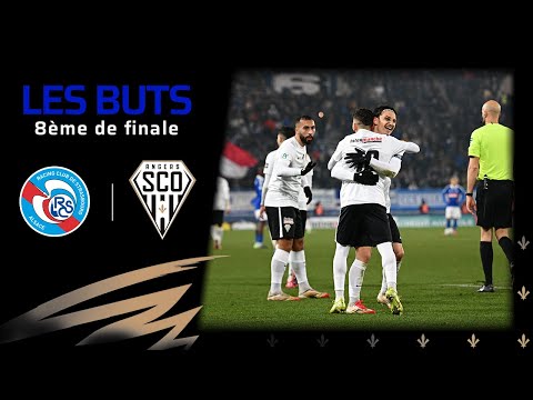 RC STRASBOURG / ANGERS SCO (CDF) - LES BUTS
