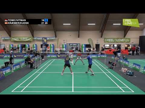 Match Point - Tomic / Vitman vs Kræmer / Kudsk - XD, SF - Slovenia Open 2022