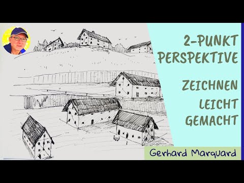 2-PUNKT-PERSPEKTIVE mit Hutgummi I Ganz einfach!