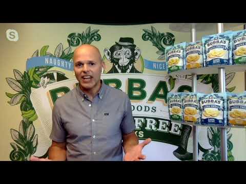 Bubba's Fine Foods_(18) 1.3-oz Bags Kettle Cooked 'Nana Chips on QVC