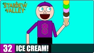 ICE CREAM! | Stardew Valley - #32 (POKÉMON MODS, SUMMER)