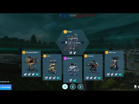 Full Meta Mayhem! 🔥 Aether Titan, Ophion, Lynx, Scorpion & Mender Wreck the Arena | War Robots