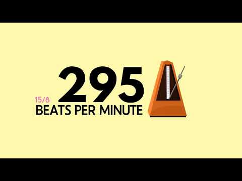295 BPM 15/8 Metronome