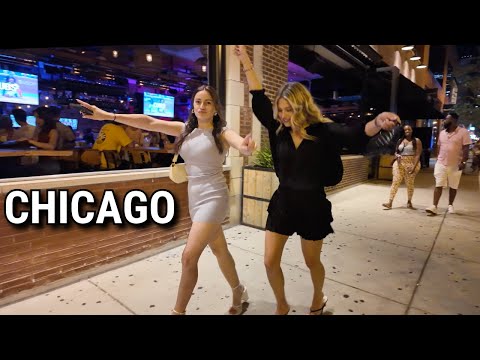 🔥 Nightlife in Chicago | West Loop | on Saturday | August 23, 2025 | 4k Video