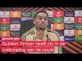 FEYENOORD - Lazio Roma is voor TIMBER z'n grootste wedstrijd tot nu toe. 'Ik heb er vooral ZIN in'