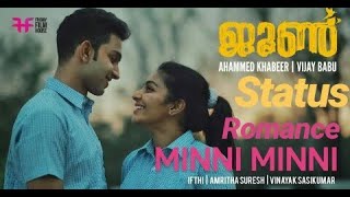 June Video Song | Minni Minni | Ifthi | Amritha Suresh | Rajisha Vijayan | Friday Film House song