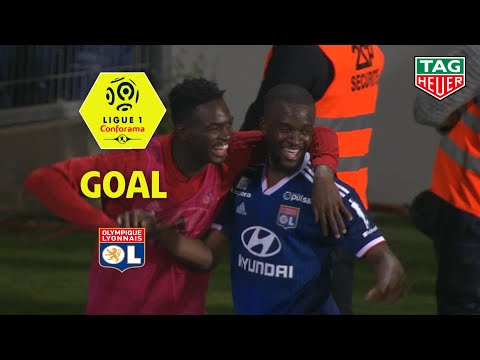 Goal Tanguy NDOMBELE (90' +1) / Nîmes Olympique - Olympique Lyonnais (2-3) (NIMES-OL) / 2018-19
