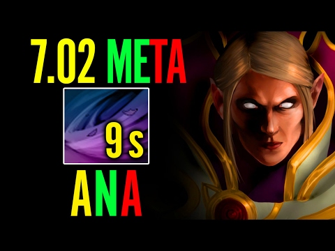ANA 7.02 META Invoker 9s Tornado Dota 2