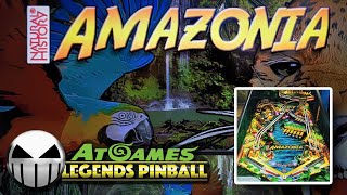 Crow Plays Amazonia (Natural History) | AtGames Legends Taito Pinball