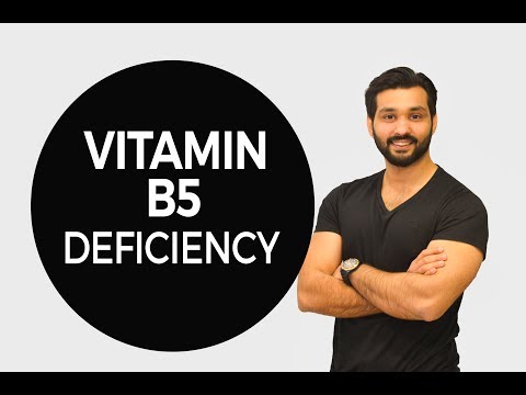 Vitamin B5 Deficiency Symptoms