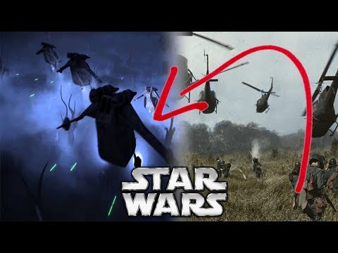 5 Star Wars Battles inspired by Real Life