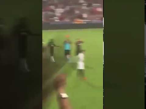 Cristiano Ronaldo reaction after the red card (Juve 2 Valencia 0)