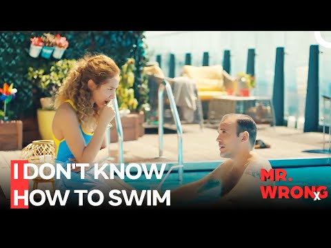 Levent Teaches Cansu How to Swim - Mr. Wrong