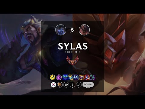 Sylas Mid vs Malphite - KR Grandmaster Patch 12.15