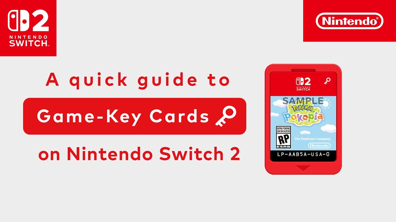 Using Game-Key Cards on Nintendo Switch 2 - YouTube
