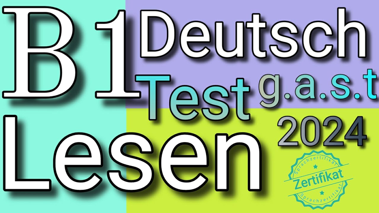 #DTZ Deutschtest Lesen, gast  #Leseverständnis