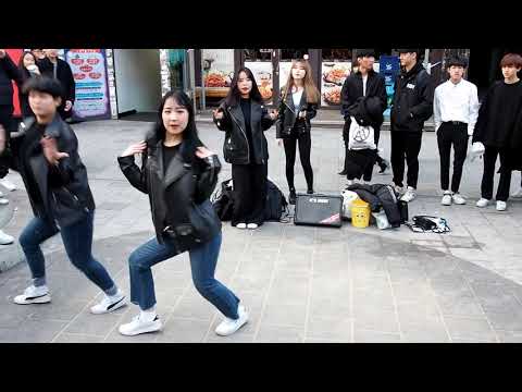 Diem (디엠) 젠틀맨 (싸이 ) 2019.03.31홍대 Busking [직캠 L.A.C.E]