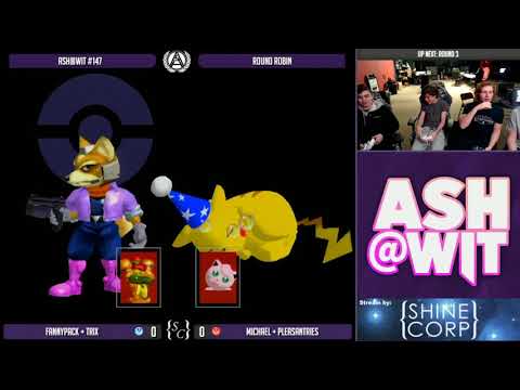 FannyPack + Trix vs Michael + Pleasantries - ASH@WIT #147 Melee Round Robin
