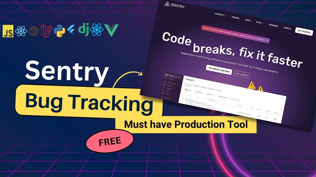 Getting Started with Sentry Error Reporting and Performance Monitoring Tool