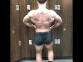 posing 7 weeks out of classic physique