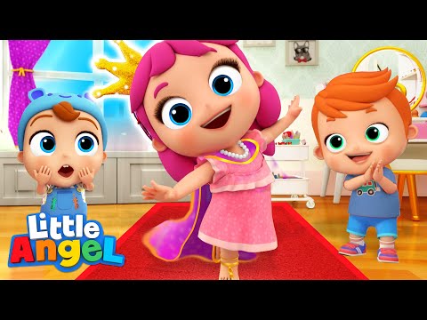 Princess For A Day | Little Angel Kid Songs And Nursery Rhymes