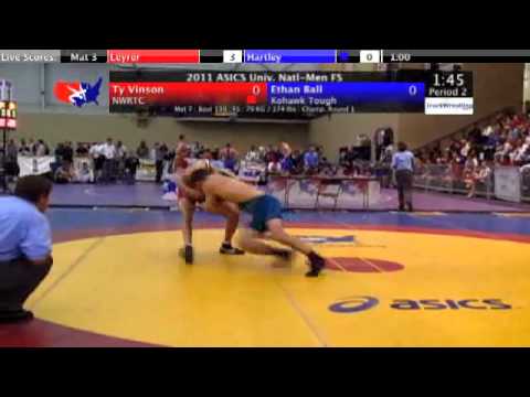 University Freestyle 79kg - Ty Vinson vs. Ethan Ball