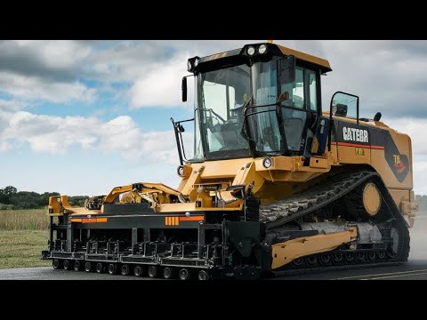 The Ultimate Paving Machine: Caterpillar Paver Review2025!