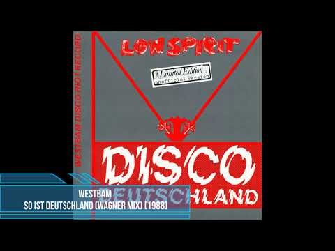 WestBam - So Ist Deutschland (Wagner Mix) [1988]