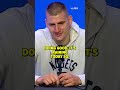 This Walker Kessler & Nikola Jokic convo ? #shorts