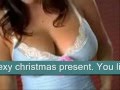 Sexy vrouwen Super sexy vrouw met een groot cadeau ondeugende..