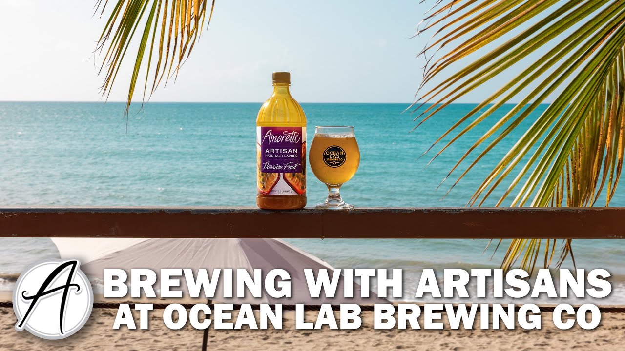 Brewing with Amoretti at Ocean Lab Brewing Co. | Why Ocean Lab Brewing Uses Amoretti Artisans