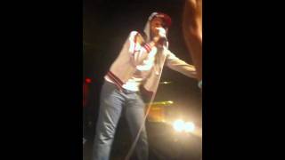 Travie McCoy performing Bad All By Myself