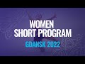 Nevia Ana MEDIC CRO Women Short Program Gdansk 2022 JGPFigure