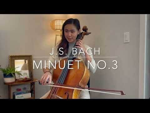 Minuet No. 3 (Cello Play Along) | Suzuki Cello Book 2