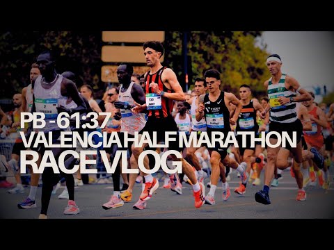 2025 Valencia Half Marathon - 61:37 Race VLOG