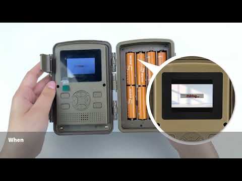 Operating instructions for the first use of the Coolife sv-tcl trail camera