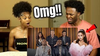 Evolution Of Ariana Grande - Pentatonix (FREAKIN&#39; AMAZING!!) REACTION