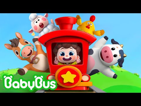Piuí Trenzinho | Canção da Fazenda | Sons dos Animais | Músicas Infantis | Sim! Neo | BabyBus