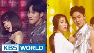 Special Collaboration -  HANI X JIHUN / SOYOU X SHOWNU [Music Bank / 2016.06.24]