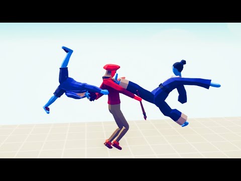 TEAKWONDO + HALFLING VS EVERY UNIT 2 | TABS - Totally Accurate Battle Simulator