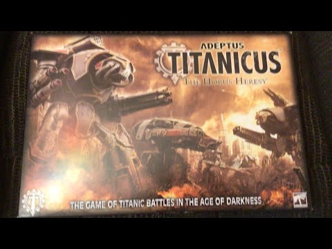 Adeptus Titanicus The Horus Heresy Box Set Unboxing