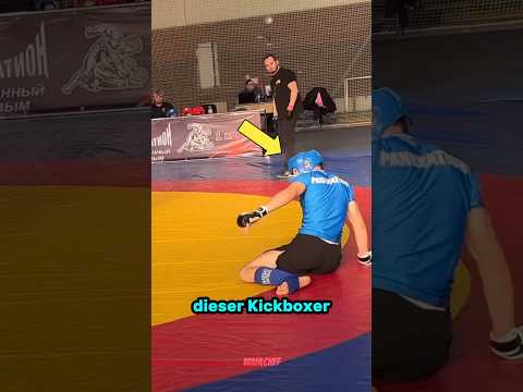 This kickboxer never gives up #kickboxing #trainer #legs #strong (Cr: kurbanov1mma)