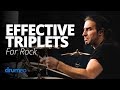 Effective Triplets For Rock Drumming | Brian Tichy