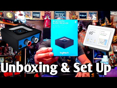 LOGITECH Bluetooth Audio Adapteris Bluetooth belaidis garso imtuvas video